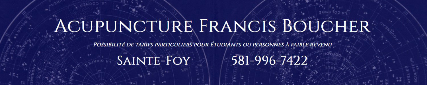 Acupuncture Francis Boucher - Sainte-Foy