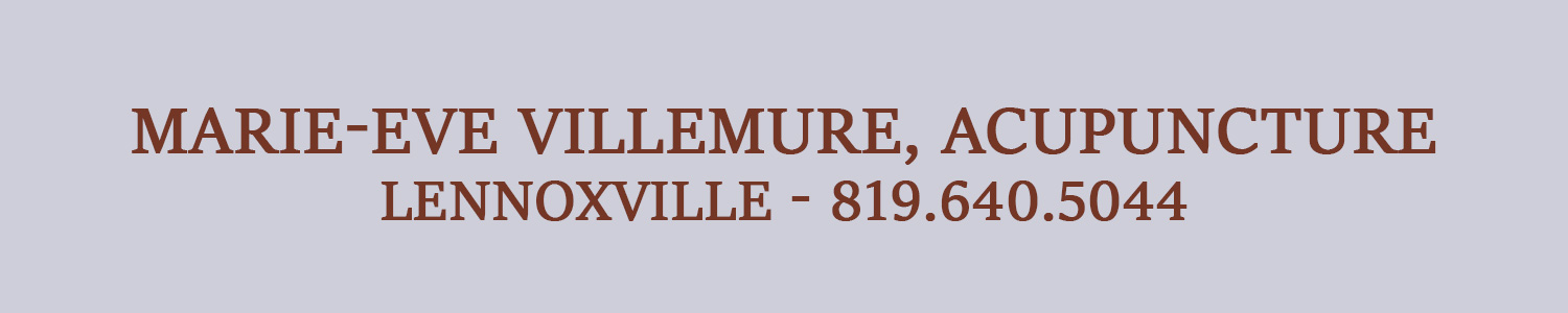 Acupuncture Marie-Eve Villemure