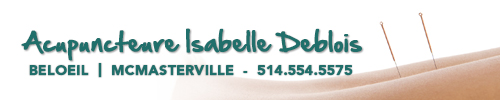 Acupuncteure Isabelle Deblois