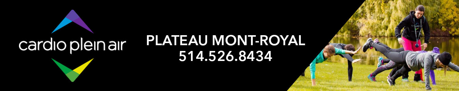 Cardio Plein Air - Entrainement de groupe extérieur - Plateau Mont-Royal