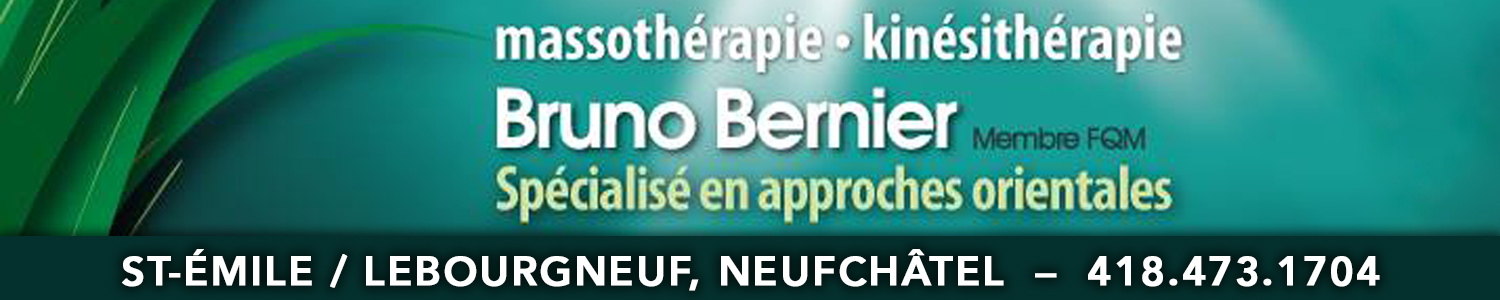 Massotherapie-Kinésithérapie Bruno Bernier