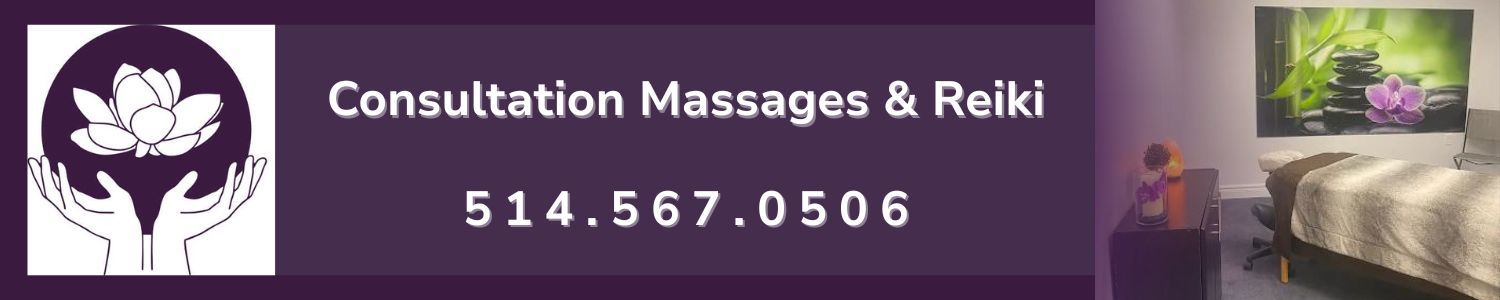 Consultation Massages & Reiki - Massothérapie Salaberry-de-Valleyfield