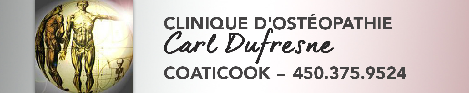 Carl Dufresne DO - Ostéopathe Coaticook