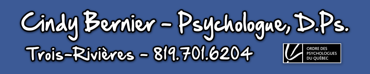 Cindy Bernier, Psychologue Trois-Rivières