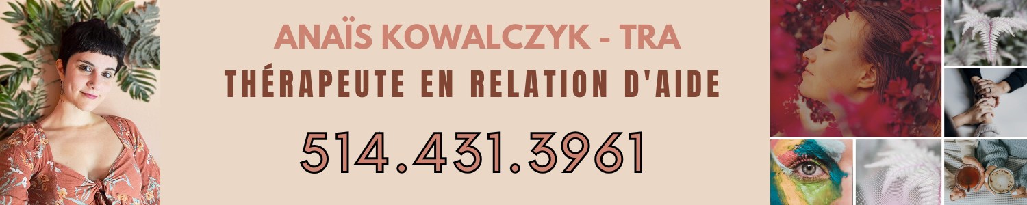 Anaïs Kowalczyk - TRA, Thérapeute en relation d'aide Rosemont 