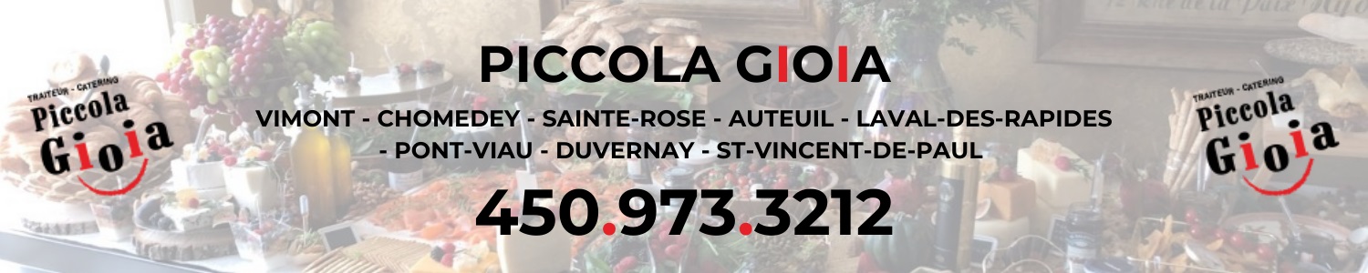 Traiteur Piccola Gioia - Repas pour garderies et Repas santé